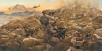 "Sky Soldiers in Contact" - James Dietz - Military Art